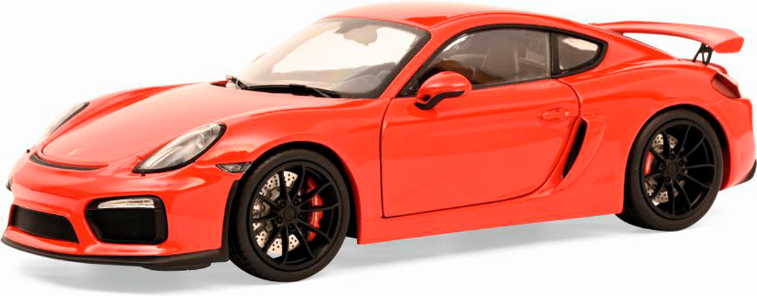 Porsche Cayman GT4 in Red