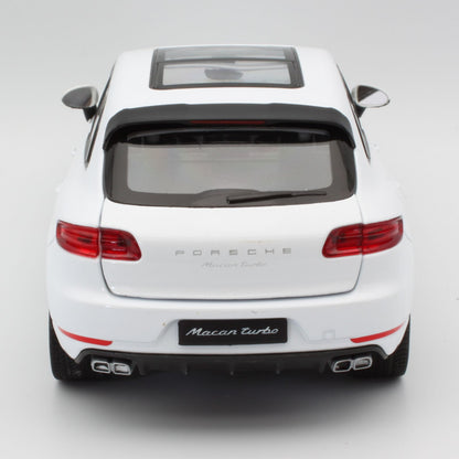 Porsche Mecan Turbo (2014) in white