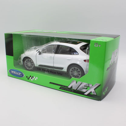 Porsche Mecan Turbo (2014) in white