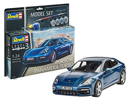 Porsche Panamera Turbo [Kit] in Blue