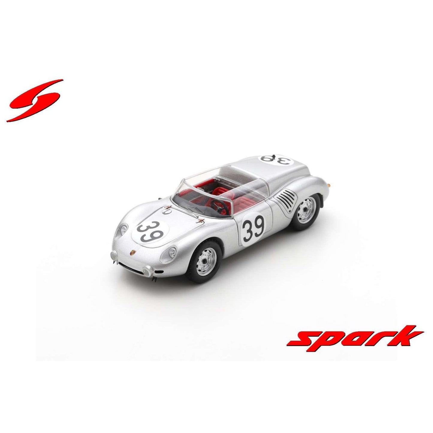 Porsche RS60 N39 E.Barth/W.Seidel (Le Mans 24H 1960) in Silver