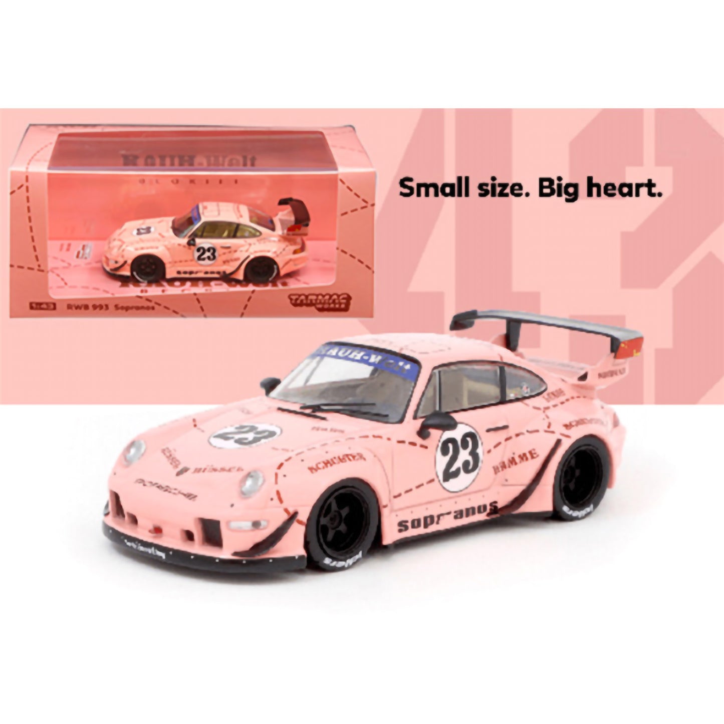 Porsche RWB 933 (Sopranos) in Pink