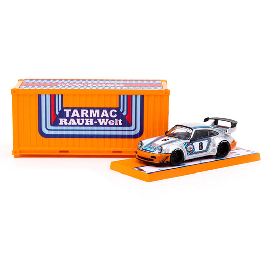 Porsche RWB 964 (Ichiban Boshi) in Silver/Orange