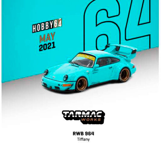 Porsche RWB 964 in Tiffany Blue