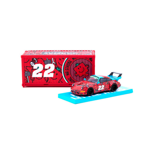 Porsche RWB 964 Mr. Strong (Mr. Men) in Red