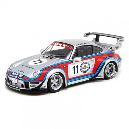 Porsche RWB 993 (Martini) in Silver/Red/Blue