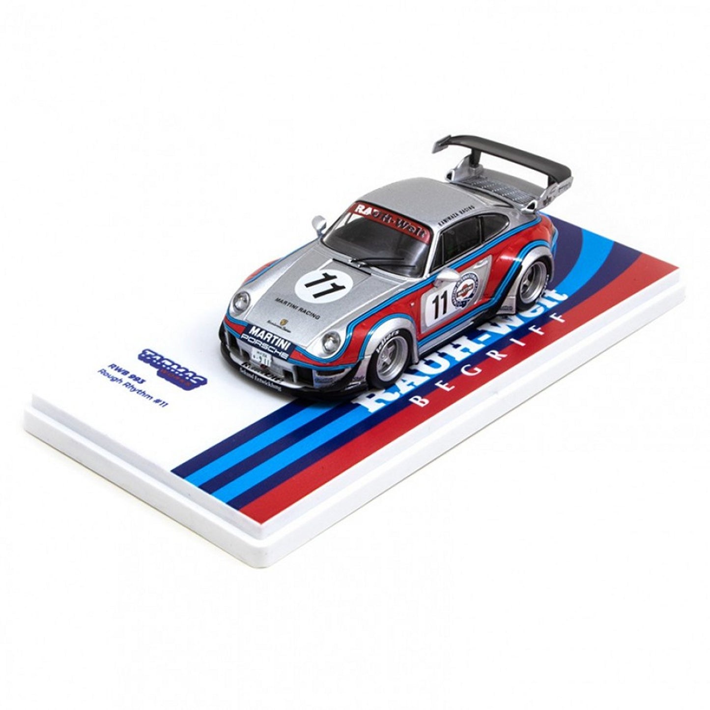 Porsche RWB 993 (Martini) in Silver/Red/Blue