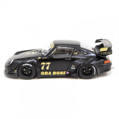 Porsche RWB 993 (Oba Bone) in Black/Gold