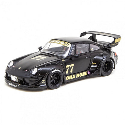 Porsche RWB 993 (Oba Bone) in Black/Gold
