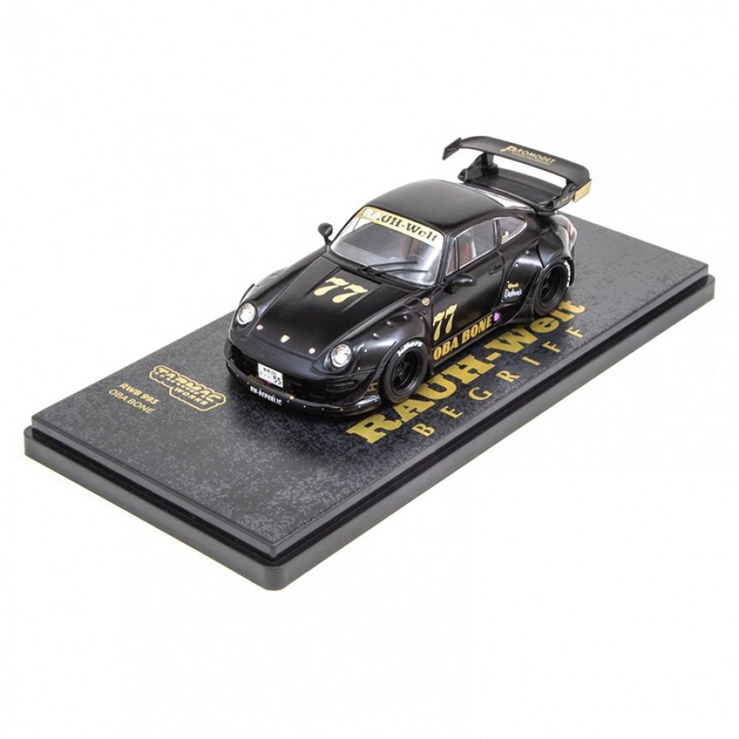 Porsche RWB 993 (Oba Bone) in Black/Gold