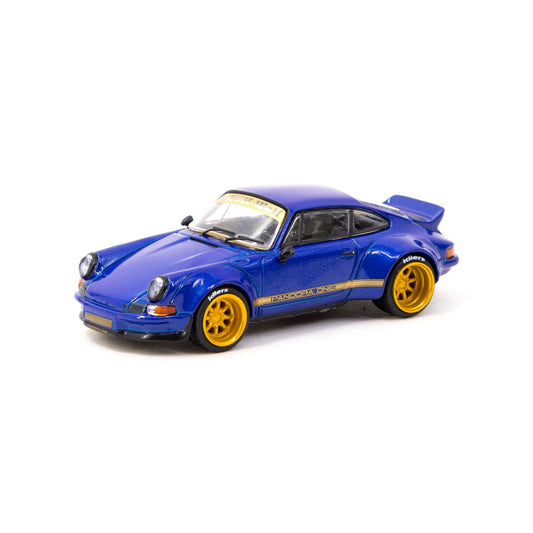 Porsche RWB Backdate Pandora One in Blue/Gold