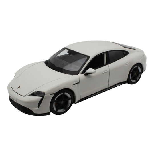 Porsche Taycan Turbo S in White