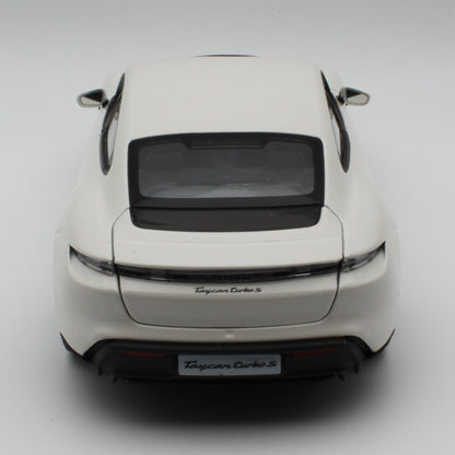 Porsche Taycan Turbo S in White