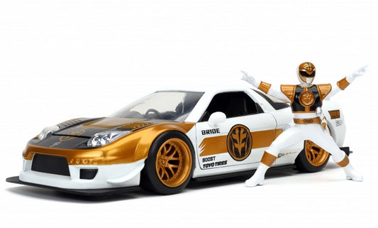 Honda NSX Type-R From Power Rangers in White/Gold