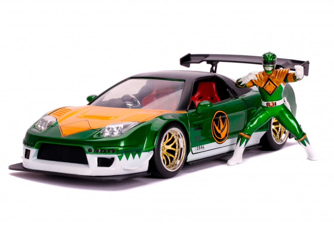 Honda NSX Type R Japan Spec From Power Rangers in Green
