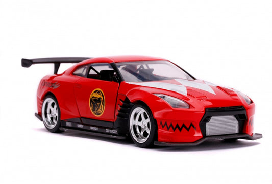 Nissan GT-R From Power Rangers in Red