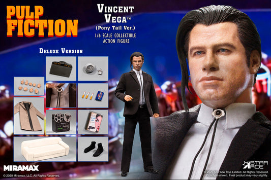 Vincent Vega (Pony Tail Version) Figure From Pulp Fiction