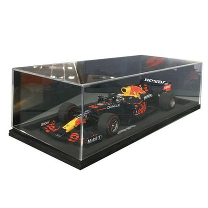 Red Bull Racing Honda RB16B World Champion Max Verstappen (Winner With Pit Board Abu Dhabi 2021) in Blue
