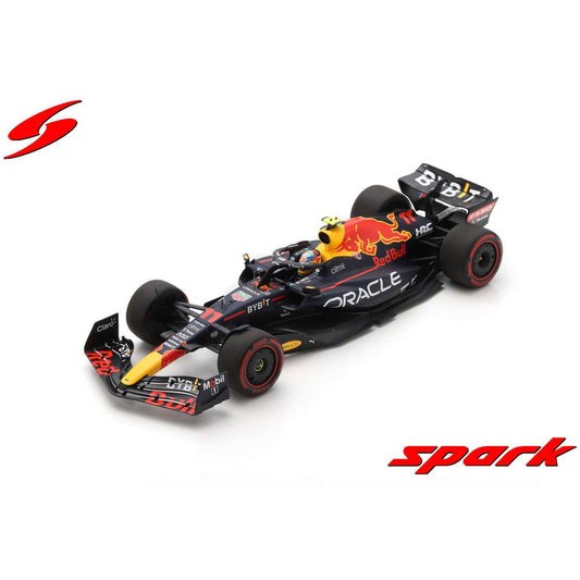 Red Bull Racing Oracle RB18 Sergio Perez (1st Pole Position Saudi Arabian GP 2022) in Blue