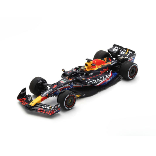 Red Bull Racing Oracle RB19 Max Verstappen (No.1 Winner USA GP 2023) in Blue