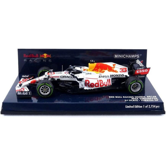 Red Bull Racing RB16B Max Verstappen (No.33 Turkish GP 2021) in White