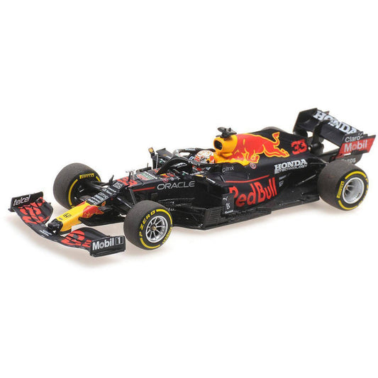 Red Bull Racing RB16B Max Verstappen (No.33 Winner Mexcian GP 2021) in Blue