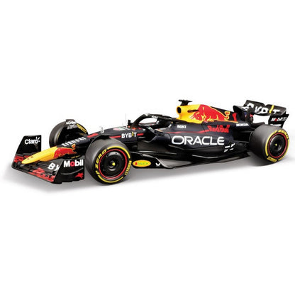 Red Bull Racing RB19 Max Verstappen (Wolrd Champion With Figure 2023) in Blue