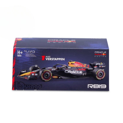 Red Bull Racing RB19 Max Verstappen (No.1 With Helmet 2023) in Blue