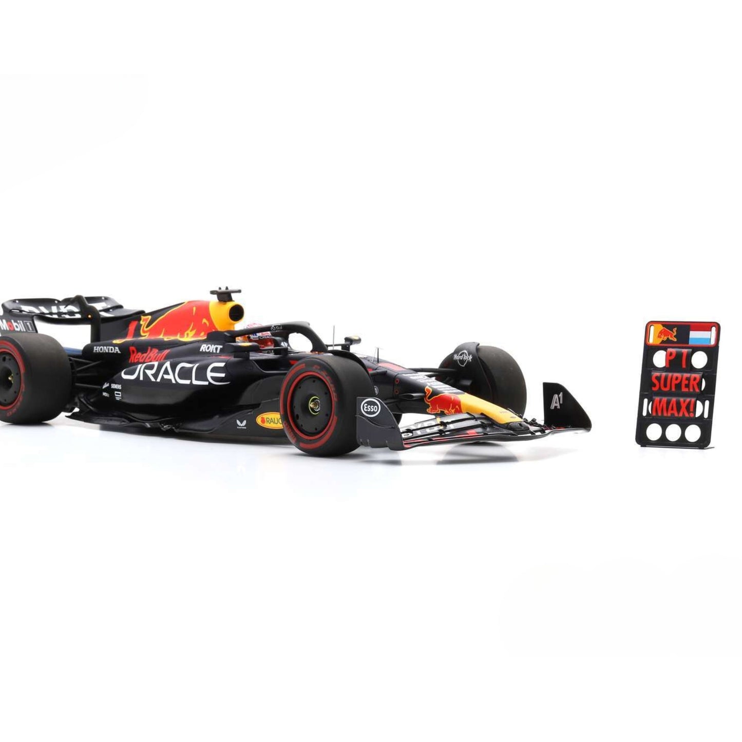 Red Bull Racing RB19 Max Verstappen (No.1 Winner With Pitboard British GP 2023) in Blue