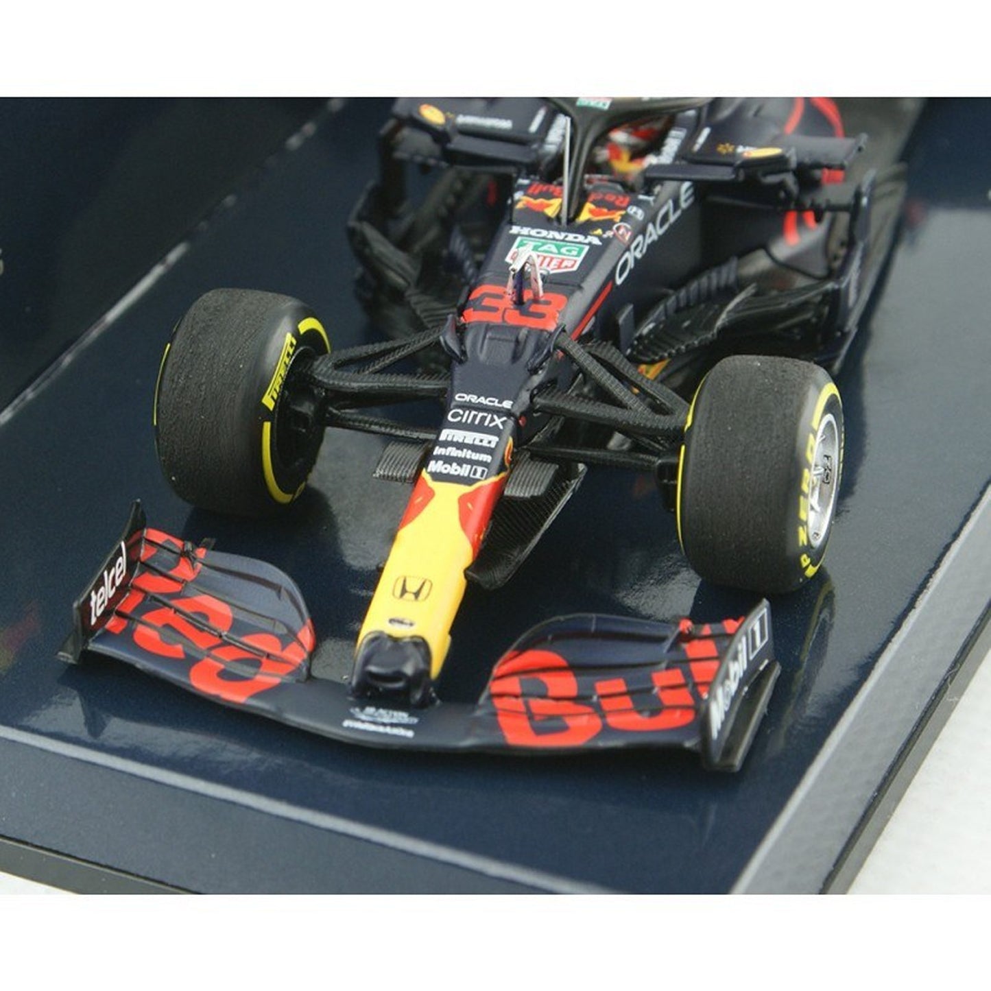 Red Bull Racing Honda RB16B Max Verstappen (Winner Emilia Romagna GP 2021) in Blue