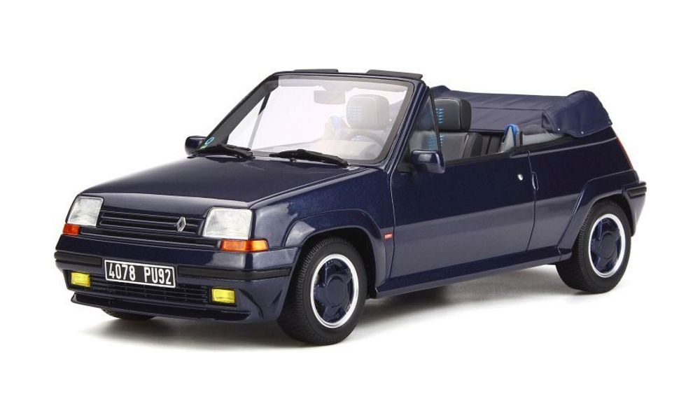 Renault 5 GT Cabriolet by EBS (1990) in Dark Blue