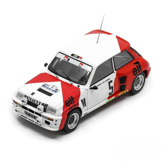 Renault 5 Turbo A.Prost/J.M.Andrie (No.5 Rallye du Var 1982) in White/Orange
