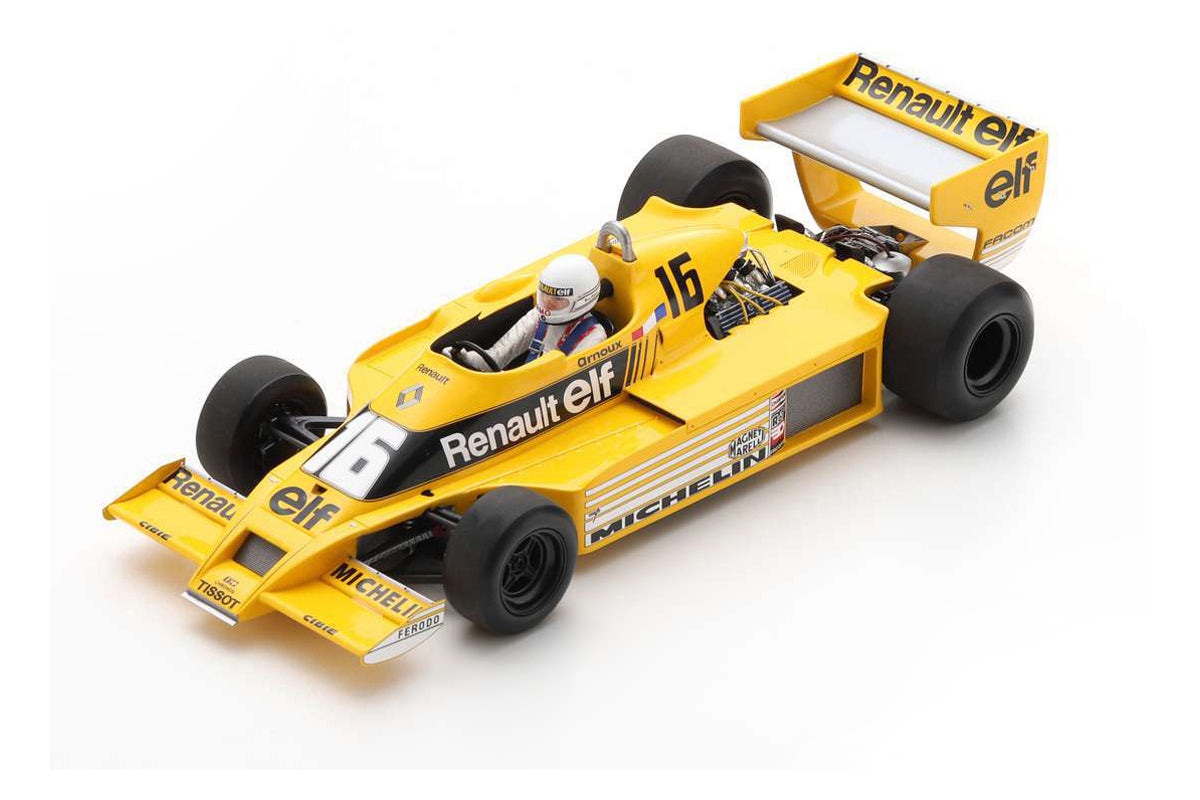Renault RS01 Rene Arnoux (No. 16 Belgian GP 1979) in Yellow