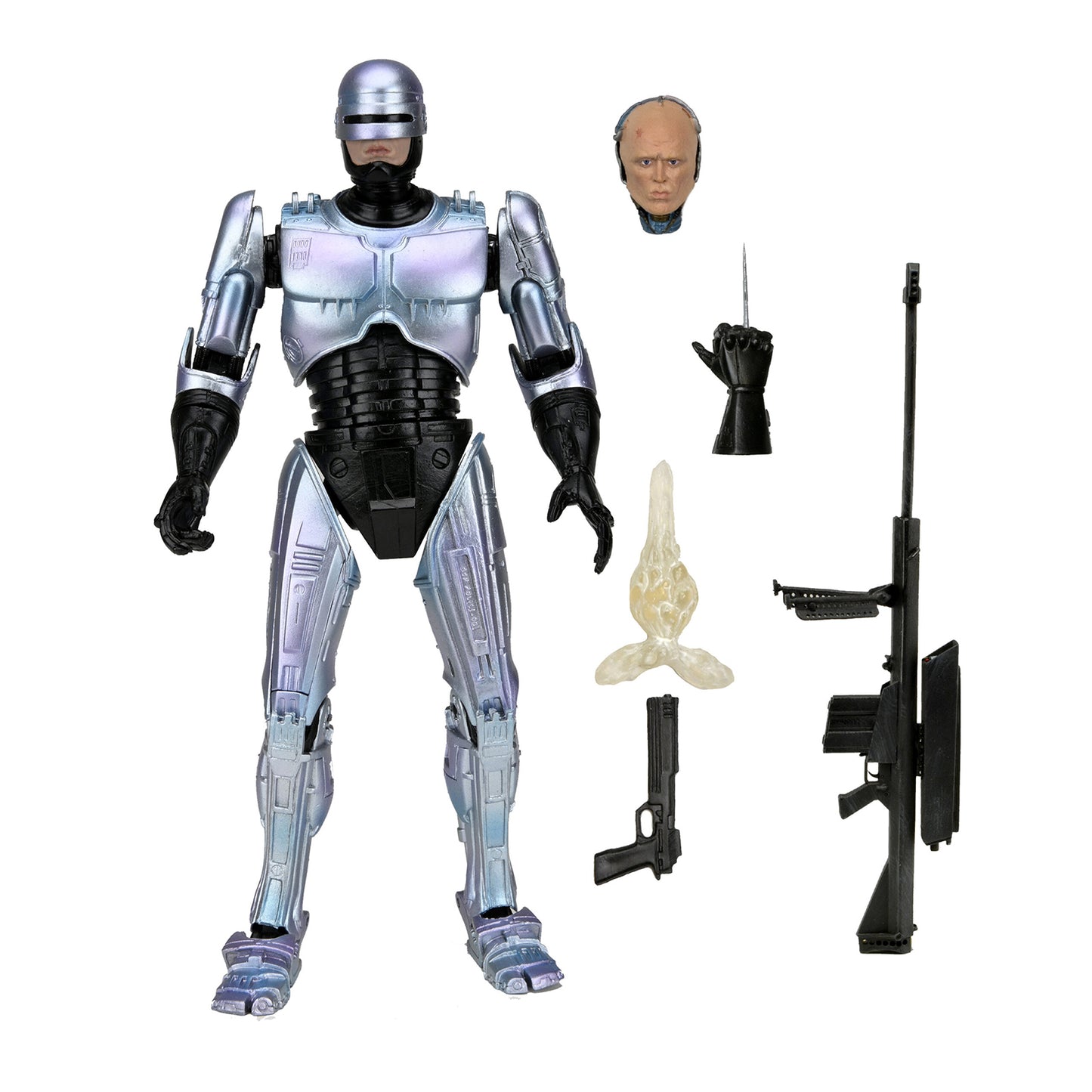 Ultimate Robocop Figure From Robocop in Silver