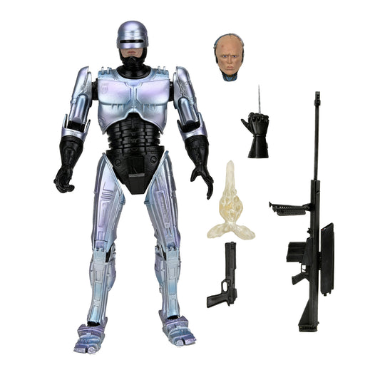 Ultimate Robocop Figure From Robocop in Silver