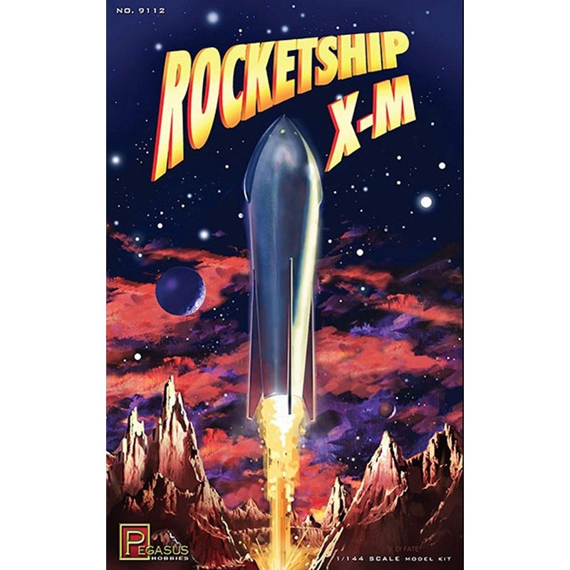 Rocketship X-M From Rocketship Expedition Moon [Kit]