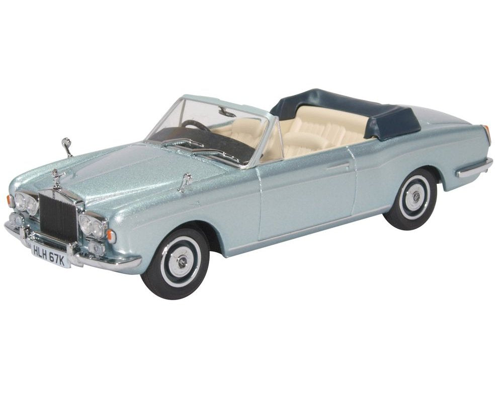 Rolls Royce Corniche Convertible Open Roof in Silver