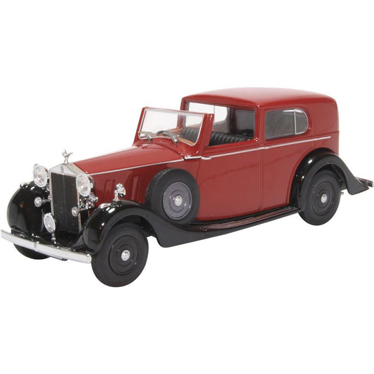 Rolls Royce Phantom III Sedanca de Ville by H J Mulliner in Red