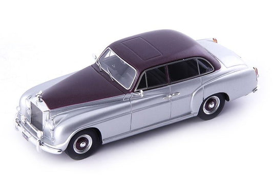 Rolls Royce Silver Dawn Ghia in Maroon over Silver