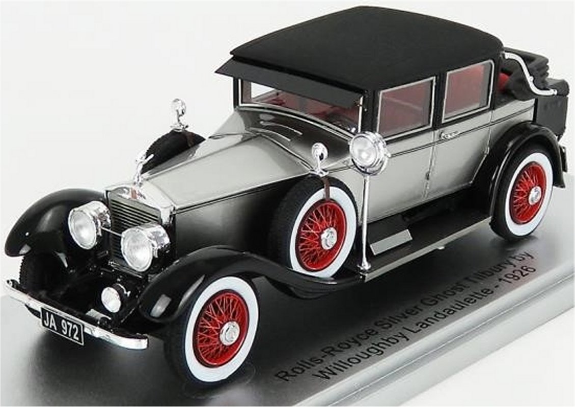 Rolls Royce Silver Ghost Tilbury (Willoughby Landaulette 1926) in Silver