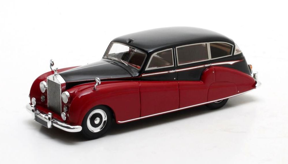 Rolls Royce Silver Wraith Freestone and Webb Limousine (1957) in Red and Black