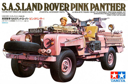 S.A.S. Land Rover Pink Panther (1976) [Kit]