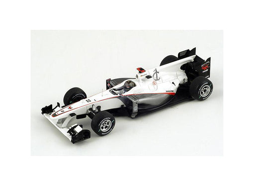 Sauber C29 Nick Heidfeld (Brazilian GP 2010) in Grey and White