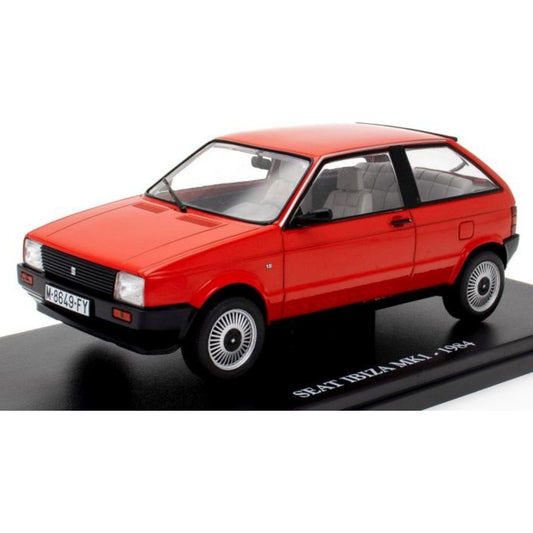Seat Ibiza (NO DISPLAY CASE 1984) in Red