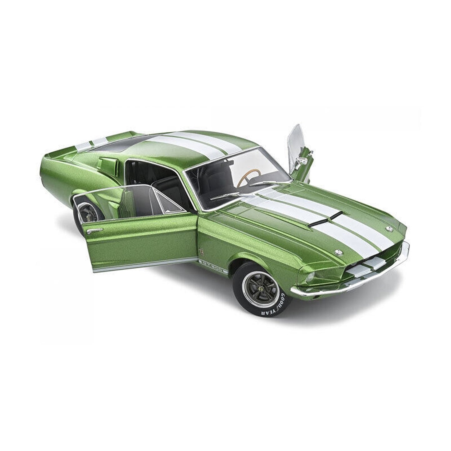 Shelby GT500 (1967) in Lime Green/White