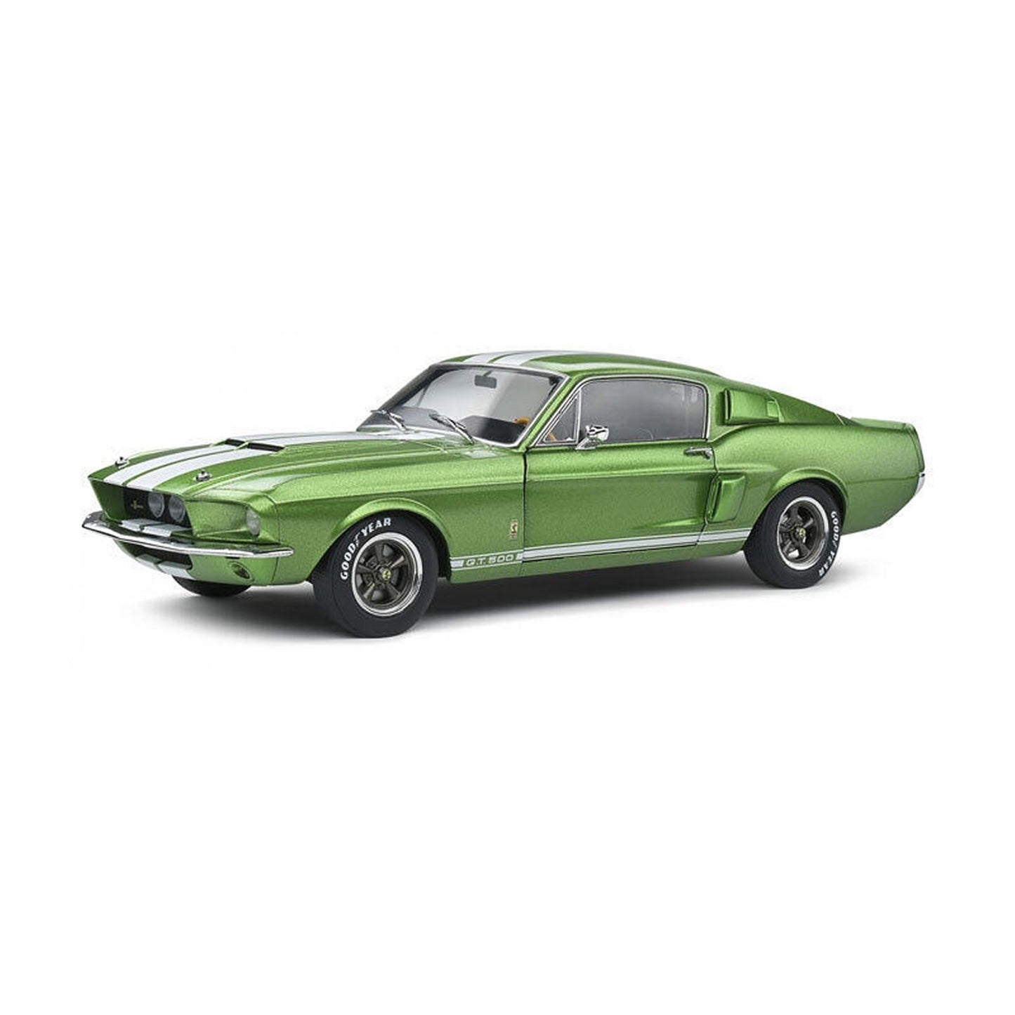Shelby GT500 (1967) in Lime Green/White