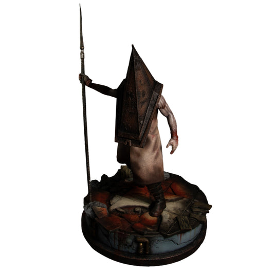 Red Pyramid Thing Static Six Statue From Silent Hill 2