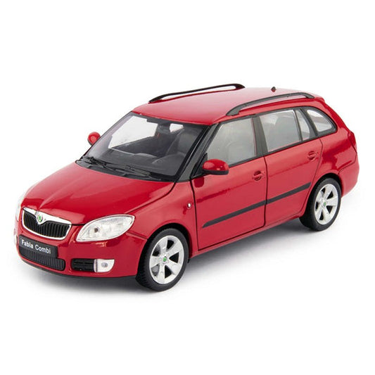 Skoda Fabia Combi II (2009) in Red