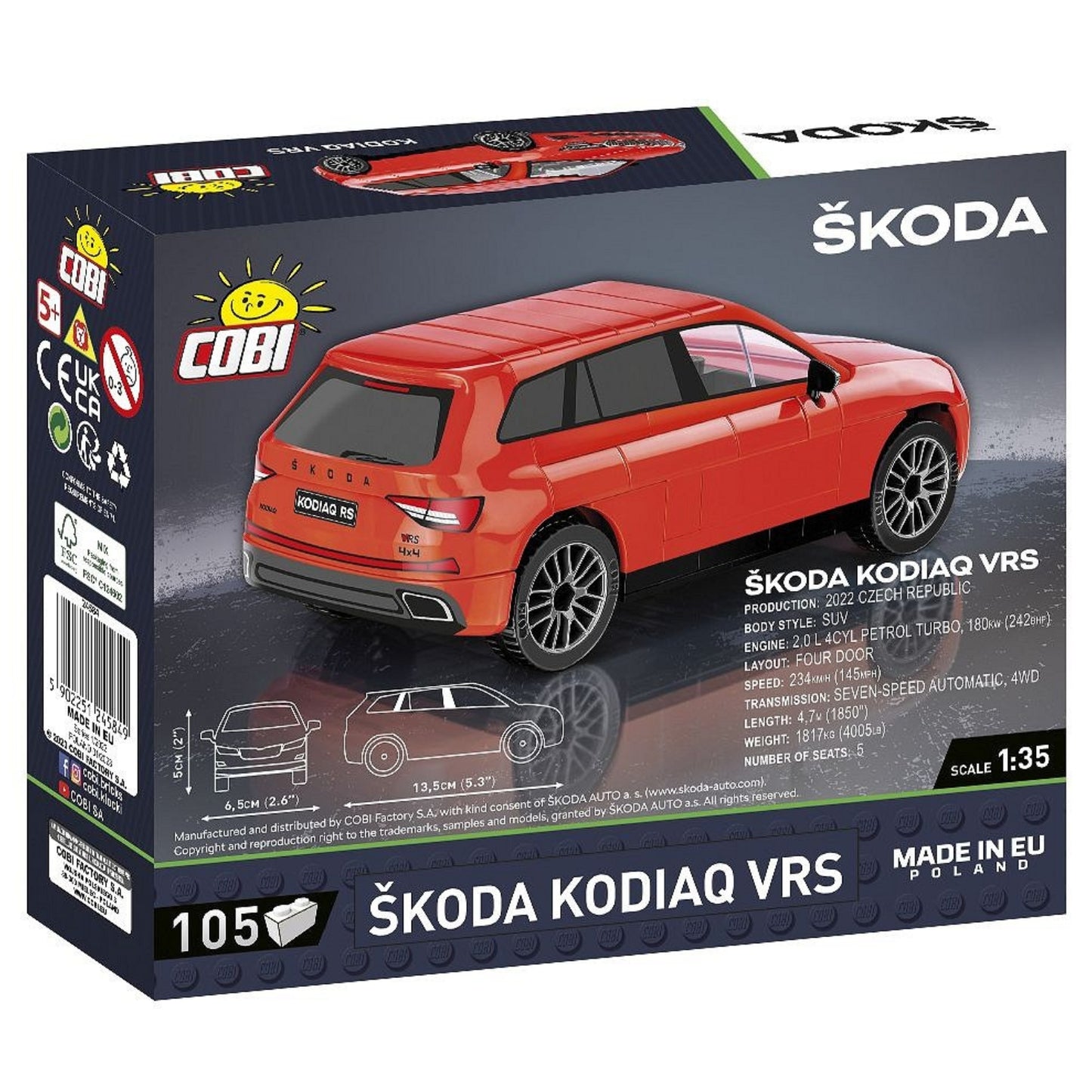 Skoda Kodiaq VRS [Kit] in Orange