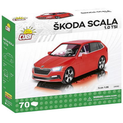 Skoda Scala (1.0 TSI) [Kit] in Red